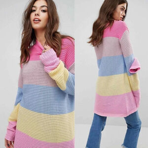 ASOS PLT • Exclusive Color Block Sweater